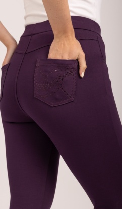 Mudflower Pull On Sequin Pocket Trousers